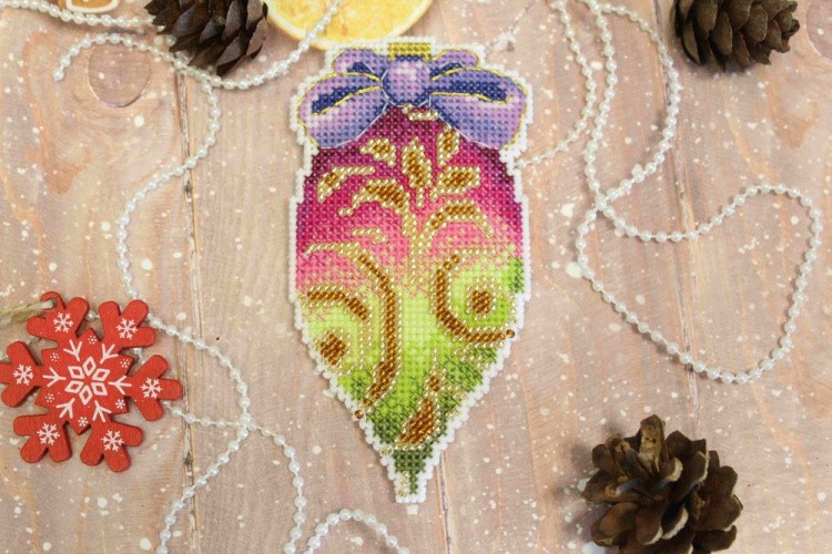 Набор для вышивания «Советская ёлочная игрушка. Сосулька» — картинка 2