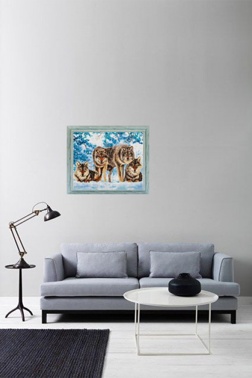 Алмазная вышивка «Вольные сыны леса» — картинка 8