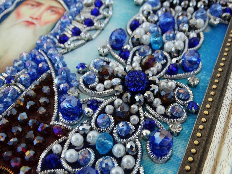 Набор для вышивания хрустальными камнями «Святой Олег» — картинка 8