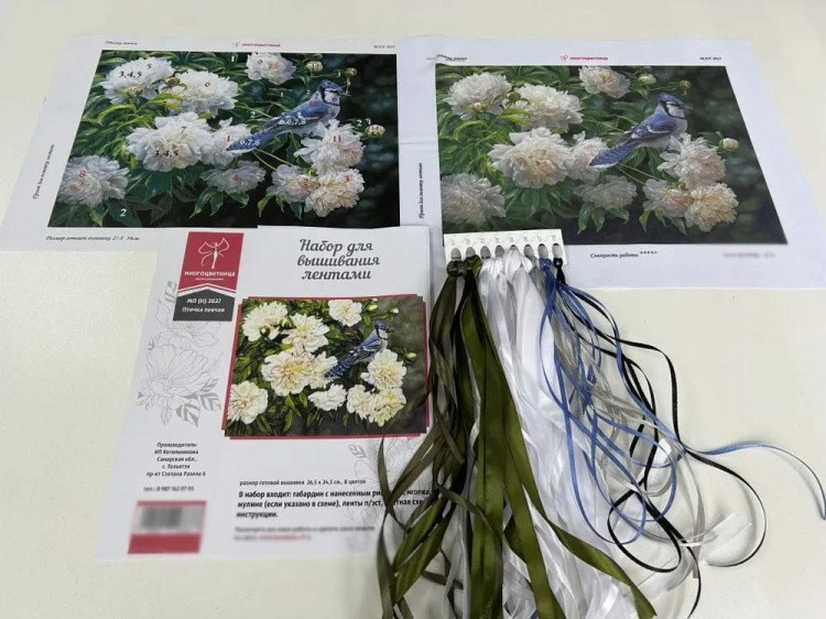 Набор для вышивания «Птичка певчая» — картинка 5