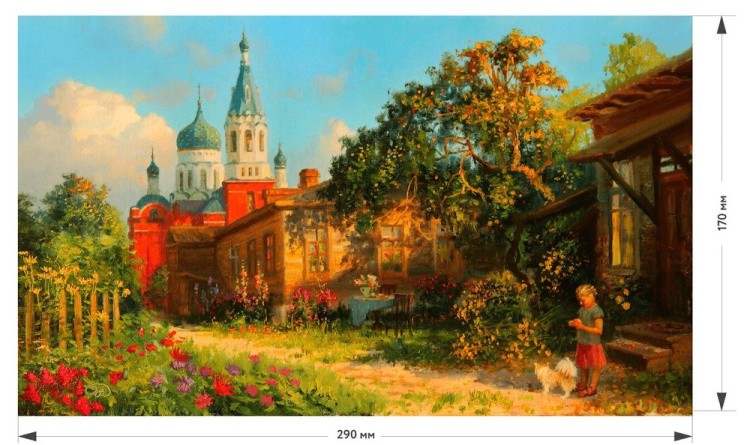 Деревянные пазлы DAVICI «Последний день лета» — картинка 2