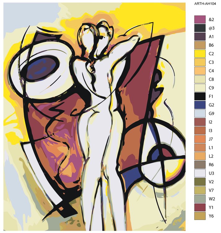 Картина по номерам «Разжигающий страсть» — картинка 2