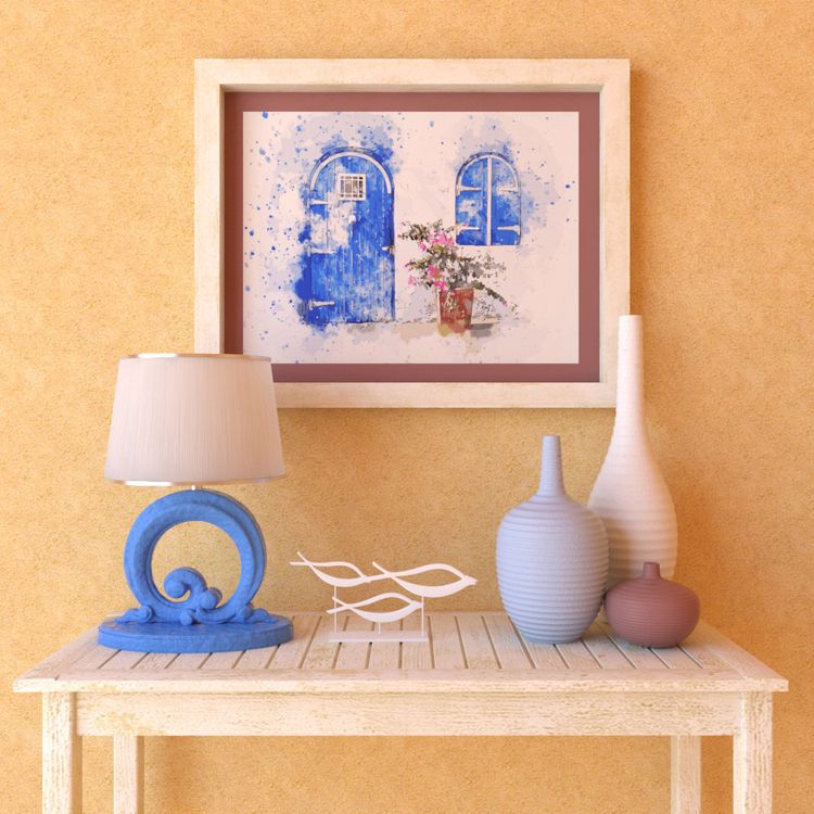 Картина по номерам «Акварельные брызги лета» — картинка 2