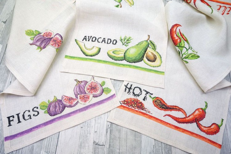 Набор для вышивания «Скатерть. Чили» — картинка 3