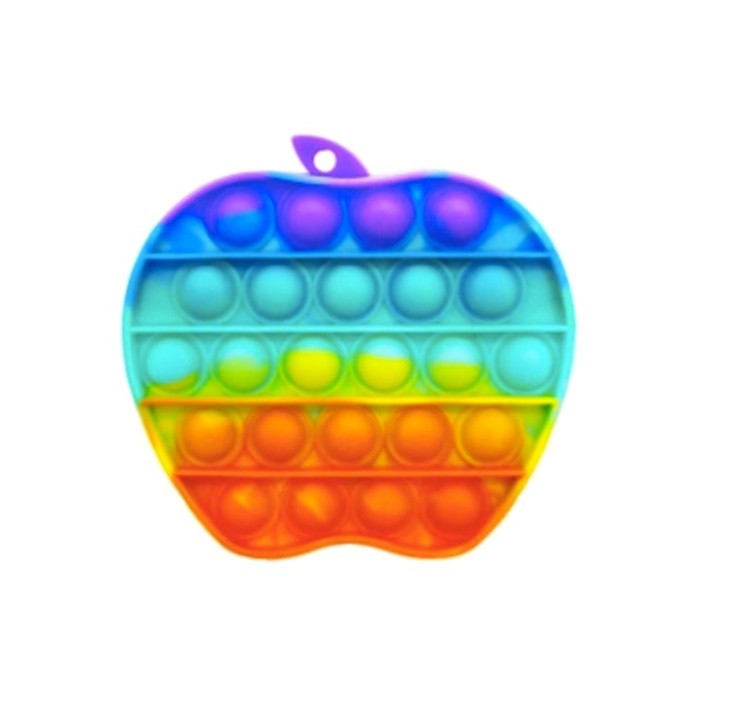 Игрушка антистресс Pop it Поп ит, Вечная пупырка «Яблоко» — картинка 2