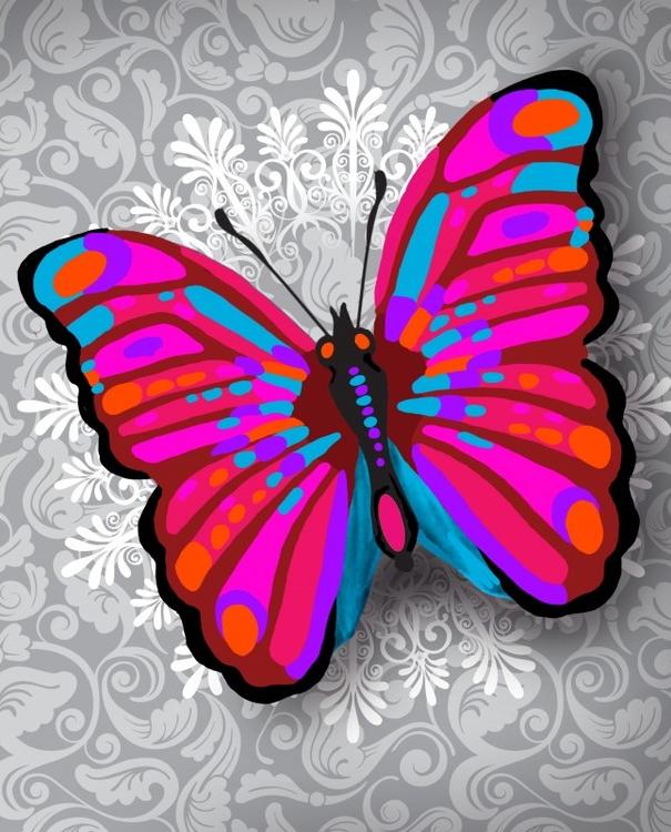 Алмазная вышивка «Чудо-бабочка» — картинка 2