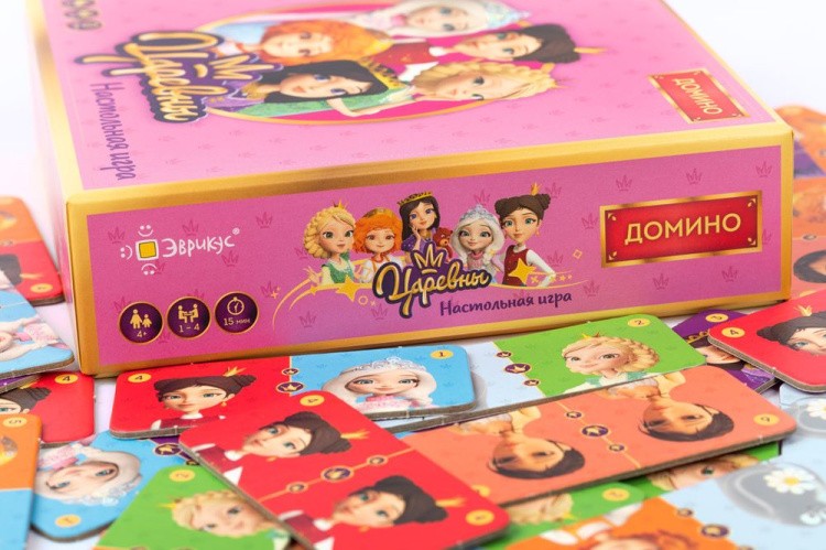 Игра настольная «Царевны. Домино» — картинка 4