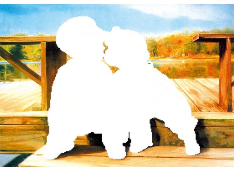 Алмазная вышивка «Первый поцелуй» — картинка 2