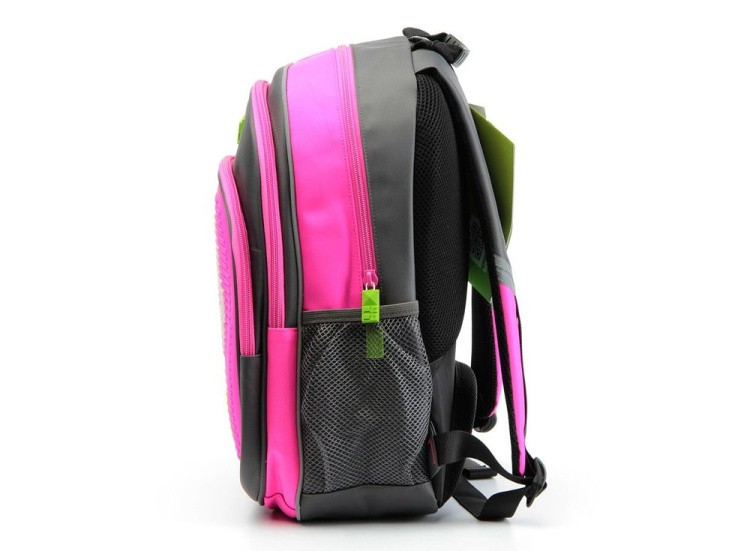 Рюкзак 4ALL Kids с битами, серо-розовый — картинка 3