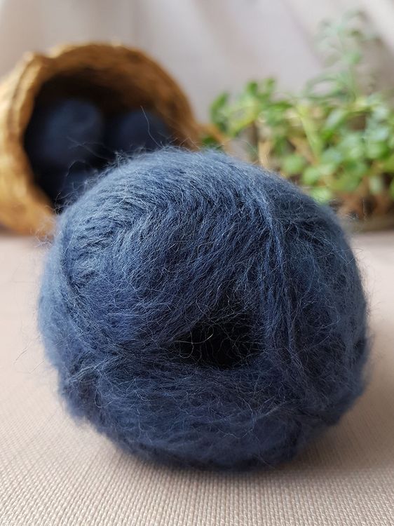 Пряжа Камтекс Астория (290), темно-джинсовый, 5 шт. по 50 г — картинка 3