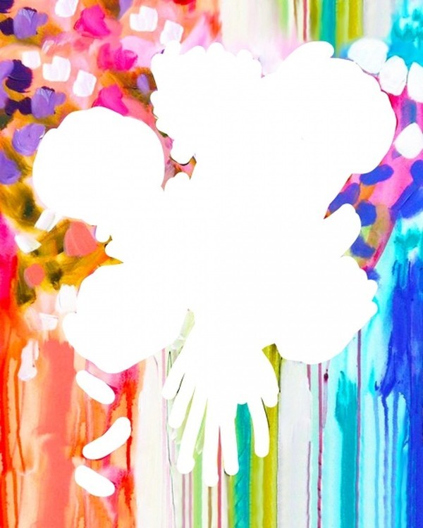 Алмазная картина-раскраска «Акварельный букет» — картинка 3