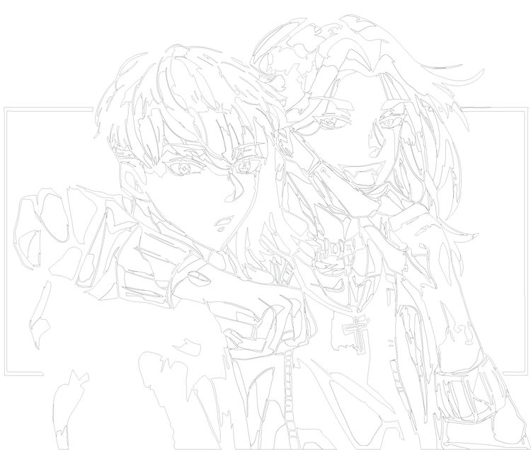 Картина по номерам «Аниме Токийские Мстители: Баджи Кейске и Чифую Мацуна» — картинка 3