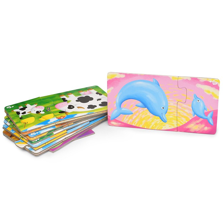 Настольная игра: парные пазлы «Чей малыш?» — картинка 3