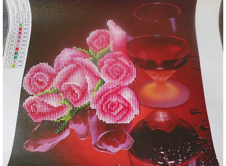 Алмазная вышивка «Романтический вечер» — картинка 3