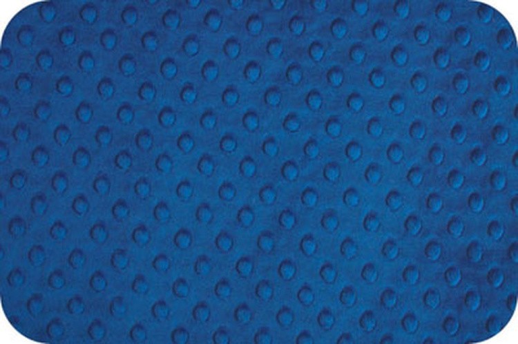 Плюш CUDDLE DIMPLE, 48x48 см, 455 г/м2, 100% полиэстер, цвет: MIDNIGHT BLUE, Peppy
