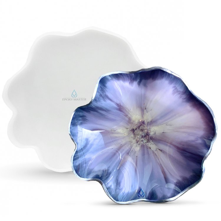 Силиконовый молд для эпоксидной смолы - Жеода большая, 21х21 см — картинка 2