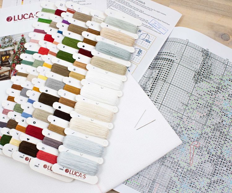 Набор для вышивания «Интерьер у Санты Клауса» — картинка 5