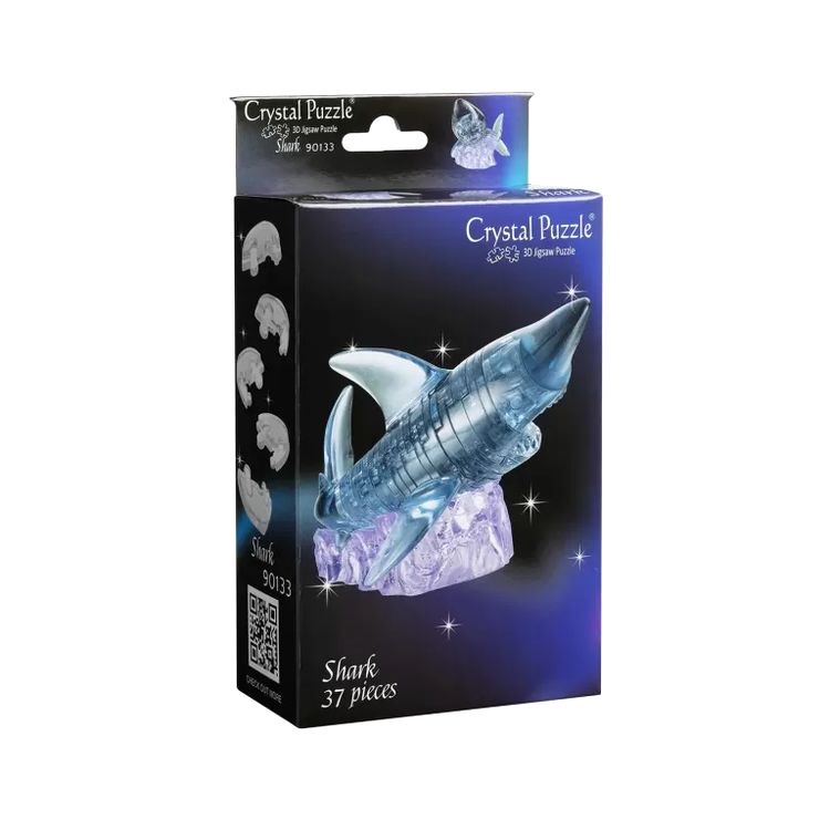 3D Головоломка Crystal Puzzle «Акула» — картинка 3