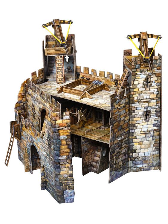 Сборная модель из картона «Главные ворота» — картинка 3