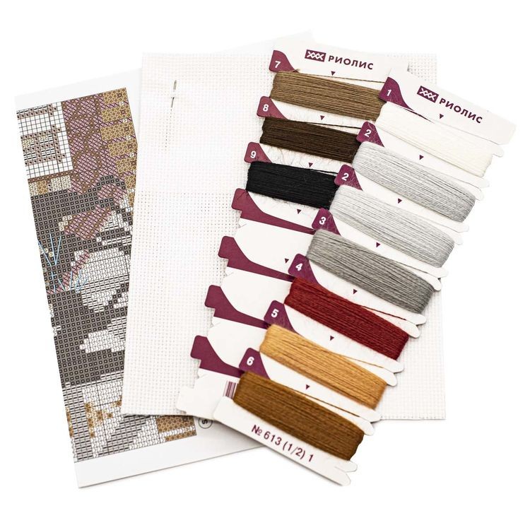 Набор для вышивания «Город и кошки.Осень» — картинка 3