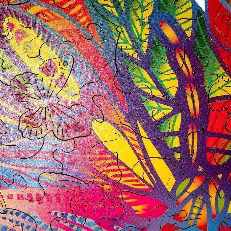 Деревянный пазл Wood Trick «Драгоценная бабочка» — картинка 9