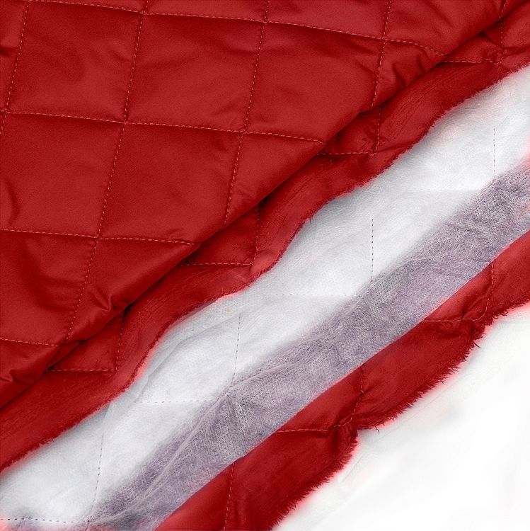 Ткань стежка ниточная Dewspo, ромб 5,5 см, 5 м x 150 см, 230 г/м², цвет: красный, TBY — картинка 4