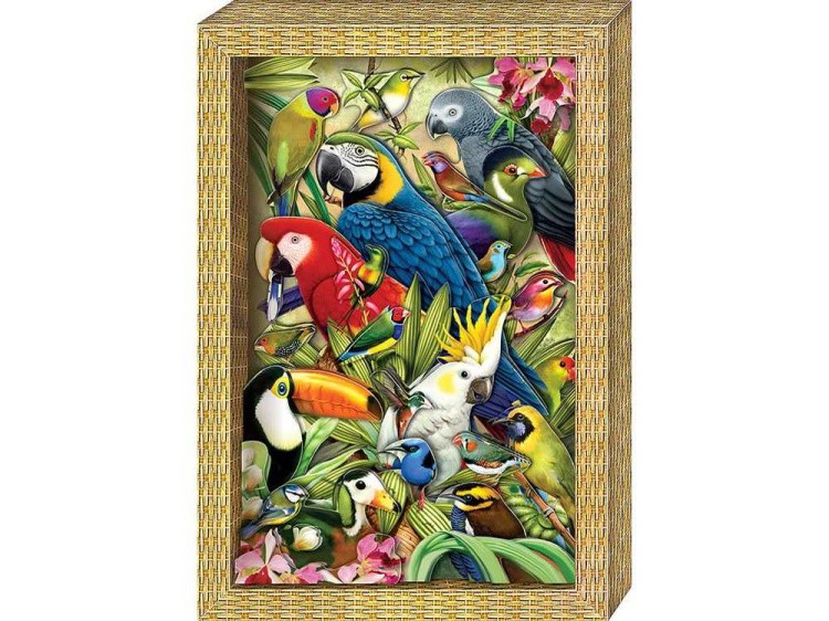 Объемная картина «Я люблю птичек»
