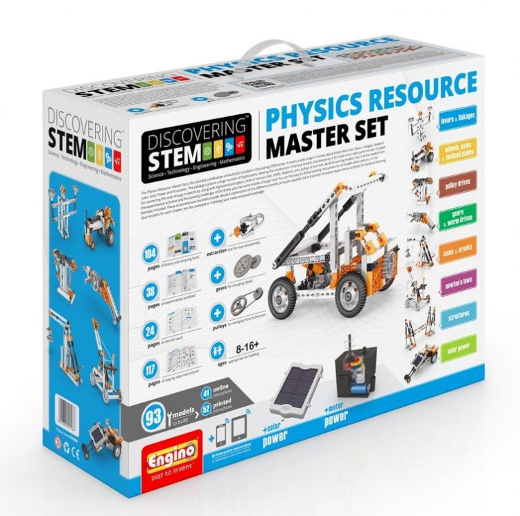 Конструктор Engino DISCOVERING STEM. Комплект из 8 наборов Физики
 — картинка 9