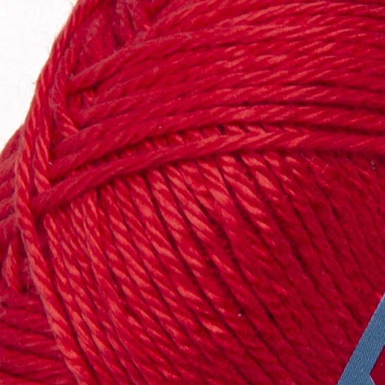 Пряжа YarnArt Luxor (Луксор гиза коттон) (1222), кармин, 5 шт. по 50 г — картинка 2