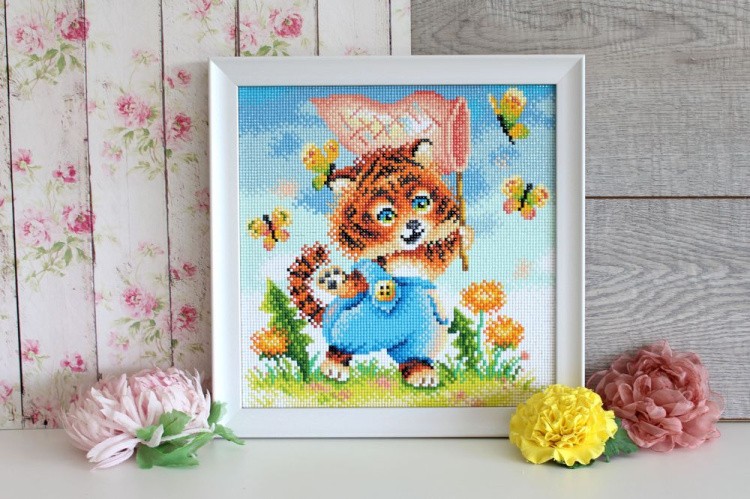 Алмазная вышивка «Летняя прогулка» — картинка 2