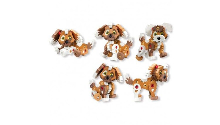 Мягкий 3D конструктор Soft Blocks EVA «Дружок», 62 детали — картинка 2