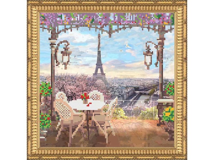 Набор вышивки бисером «Весенний Париж» — картинка 2