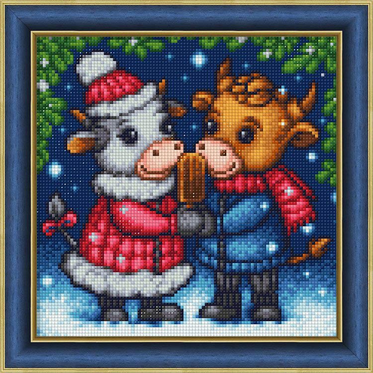 Алмазная вышивка «Бычки и эскимо» — картинка 2