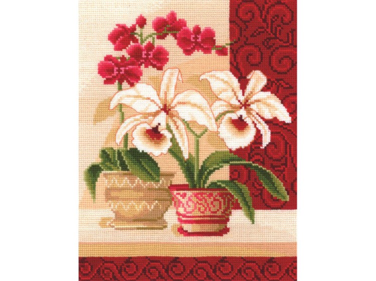 Набор для вышивания «Изящные орхидеи»
