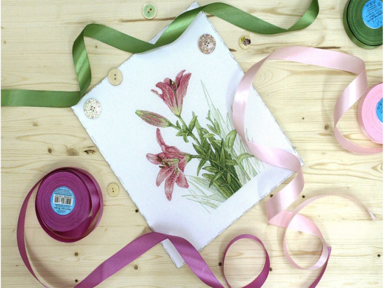 Набор для вышивания «Нежные лилии» — картинка 2