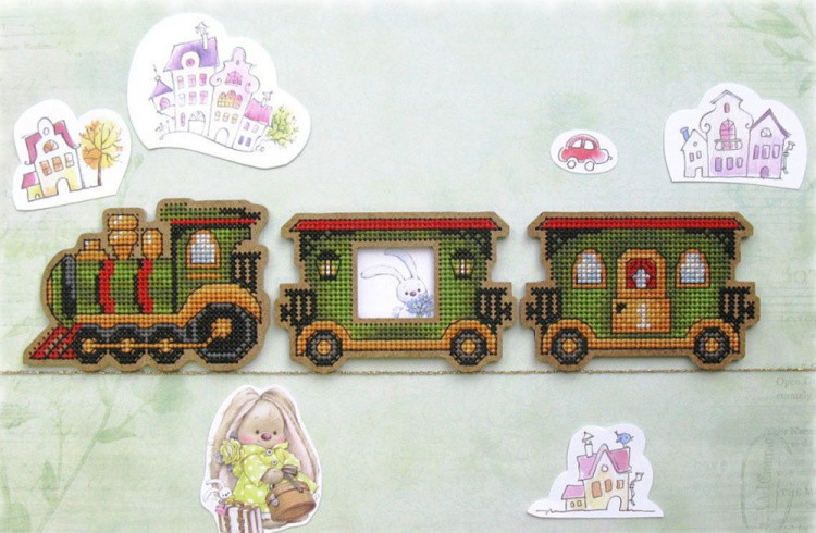 Набор для вышивания игрушки «Вагончик» — картинка 2