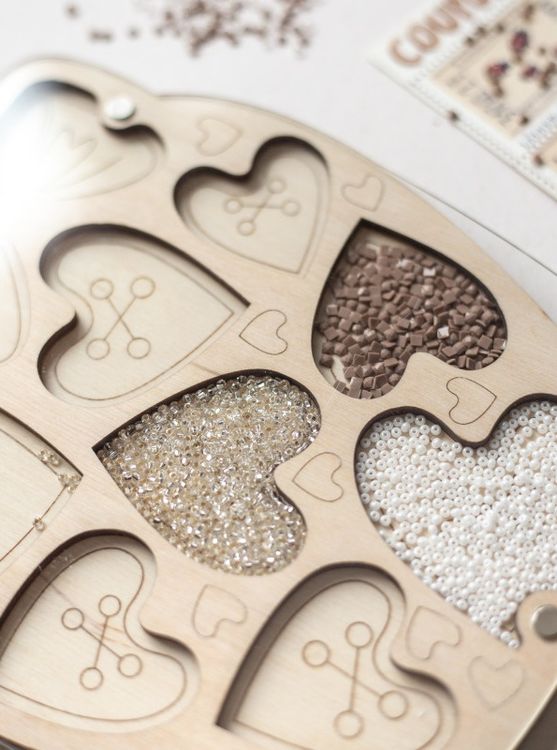 Органайзер для бисера с крышкой «Баночка счастья» — картинка 4