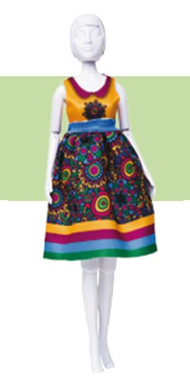 Набор для шитья «Одежда для кукол Audrey Flower Power №4»