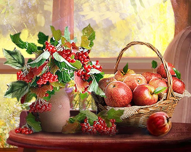 Алмазная вышивка «Калина красная» — картинка 2