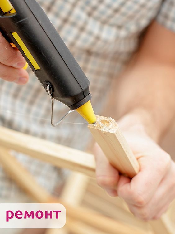 Клей для клеевого пистолета прозрачный Maxwell Glue d 11,2 мм, L 210 мм, 20 шт. — картинка 5