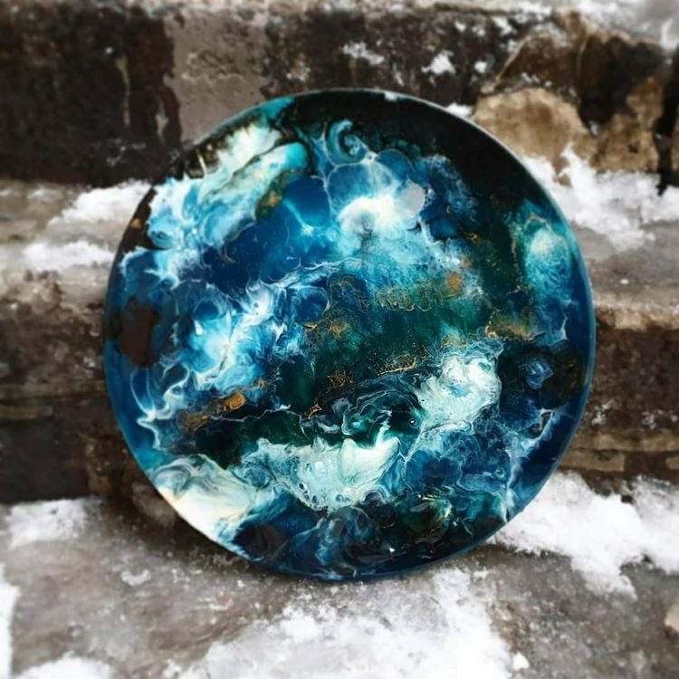 Прозрачная эпоксидная смола для рисования MixArt Resin, 4,5 кг, EpoximaxX — картинка 3