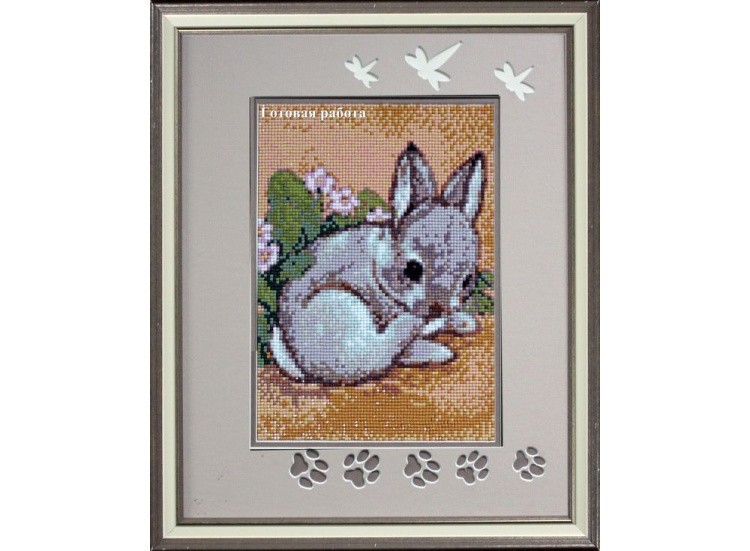 Алмазная вышивка «Зайчик» — картинка 3
