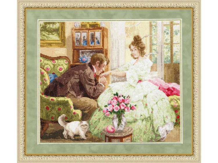 Набор для вышивания «Целую ручки» — картинка 2