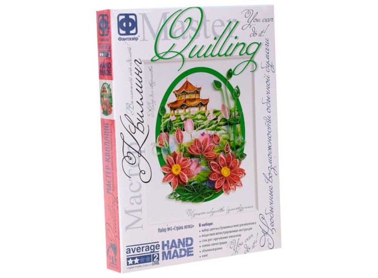 Набор для квиллинга «Лотосы» — картинка 2