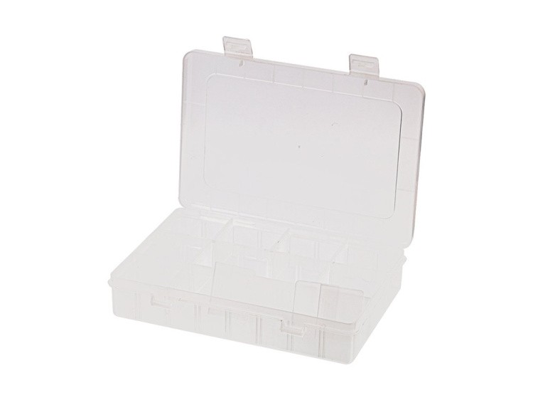 Коробка для швейных принадлежностей Gamma, цвет: прозрачный — картинка 2