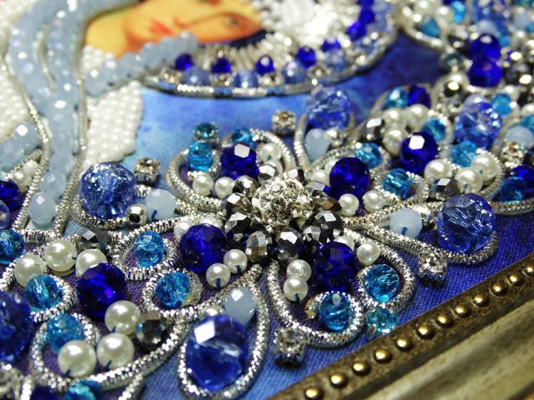 Набор для вышивания хрустальными камнями «Святая Александра» — картинка 4