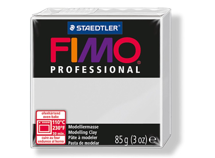 Полимерная глина FIMO Professional, цвет: серый, 85 г