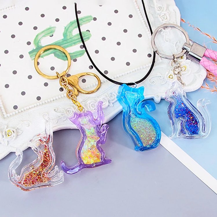 Силиконовый молд - Шейкеры кошечки №4, 2 шт. — картинка 4