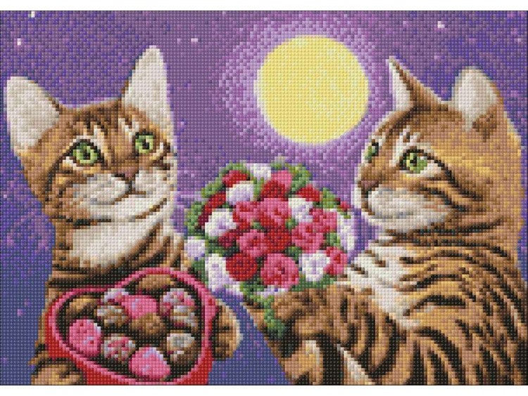 Алмазная вышивка «Мартовские песни» — картинка 3