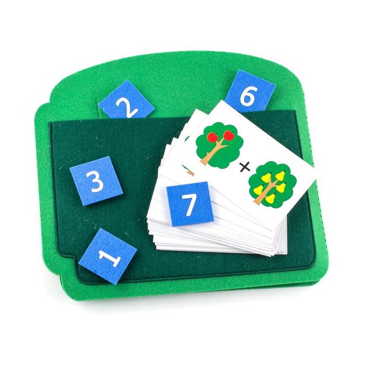 Развивающий планшет из фетра «Учим счет» — картинка 2